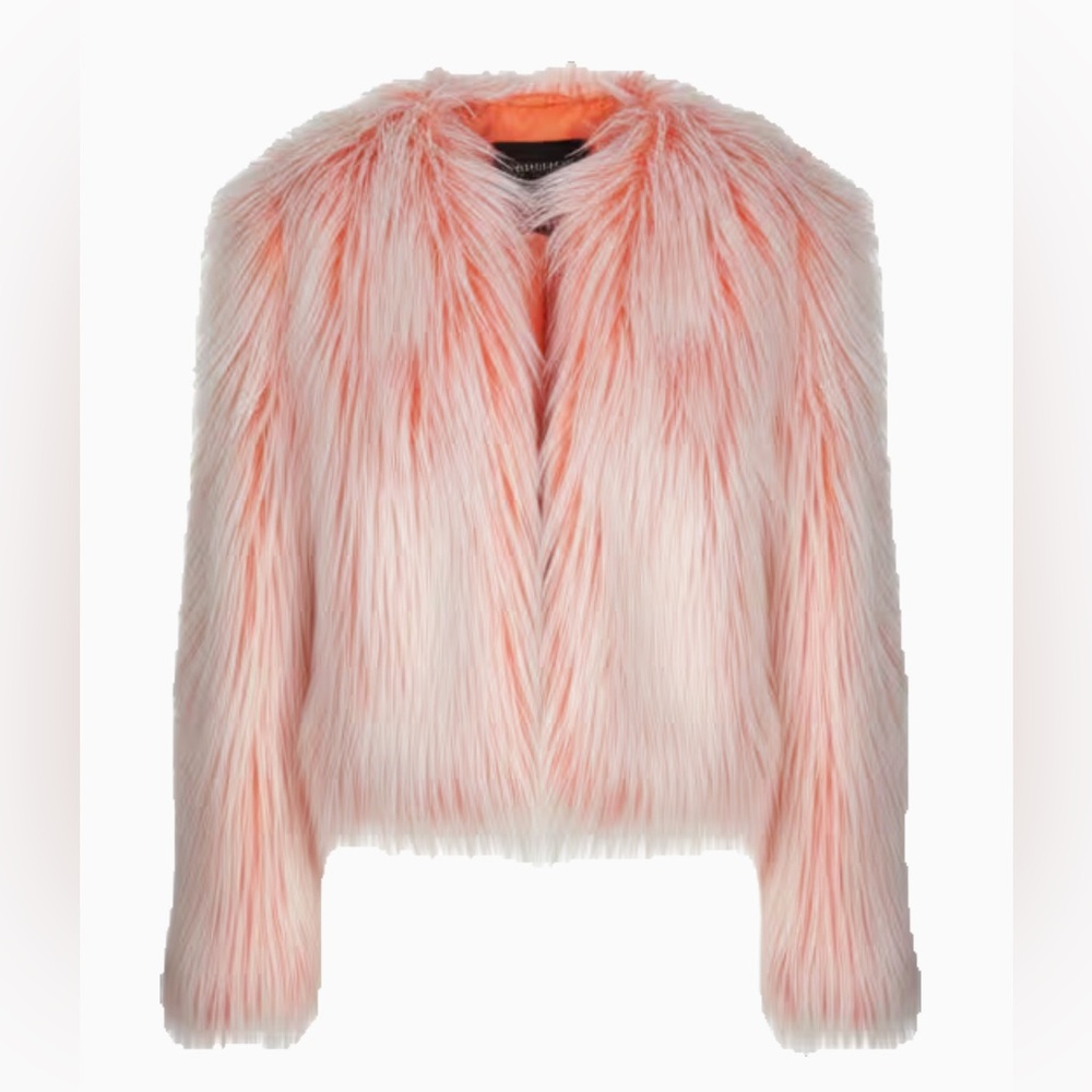 Forever 21 Vibrant Faux Fur Teddy Jacket